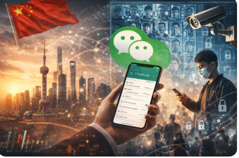 WeChat y control social